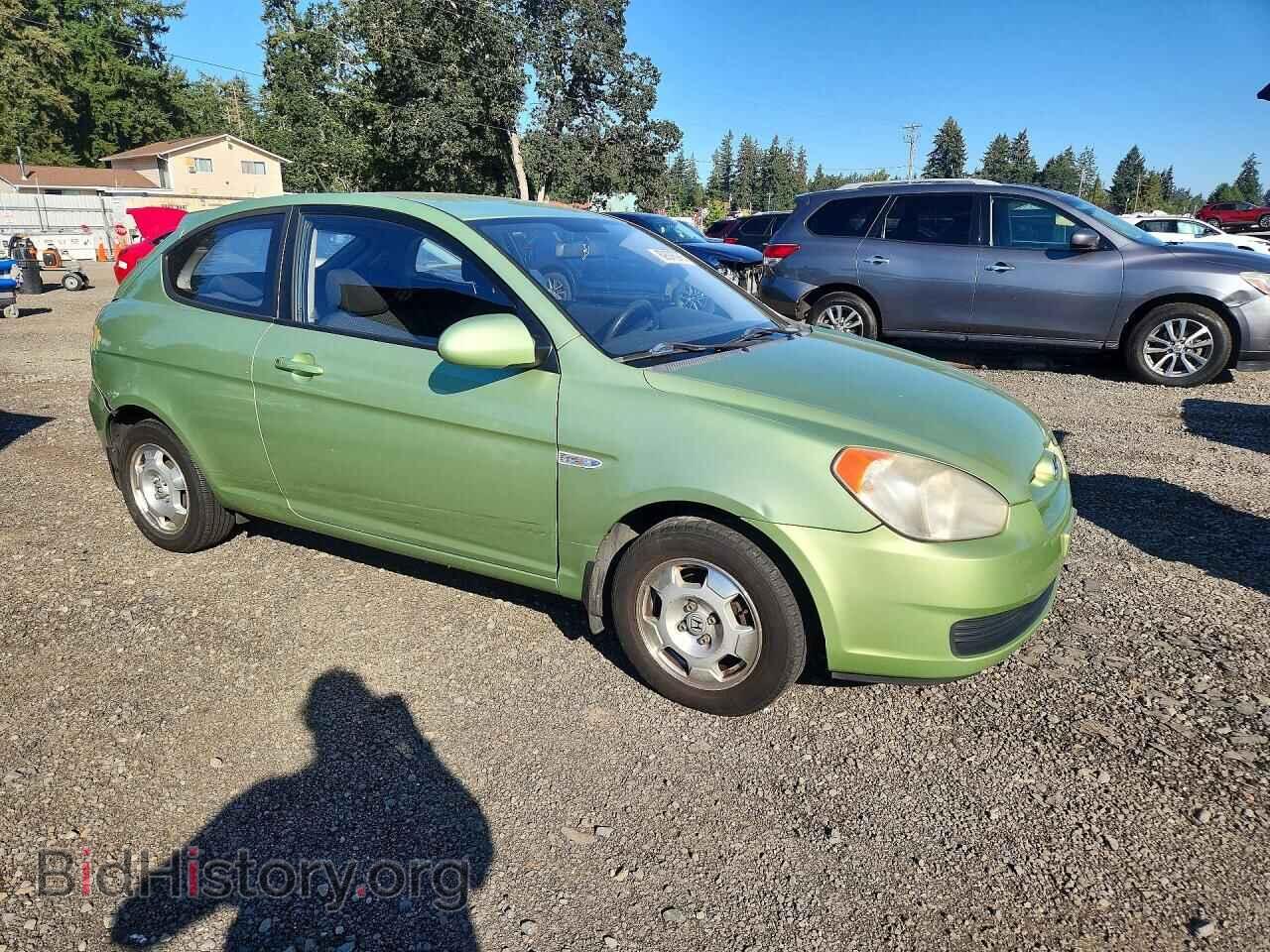 2007 HYUNDAI ACCENT - VIN: KMHCM36C67U038366 - Фото 4