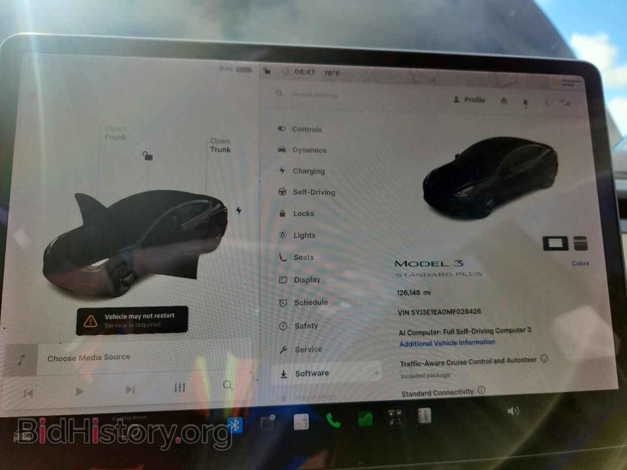 2021 TESLA MODEL 3 - VIN: 5YJ3E1EA0MF028426 - Photo 9