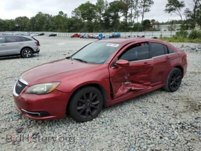 2013 Chrysler 200 Limited, red — VIN 1C3CCBCG1DN754756, Copart