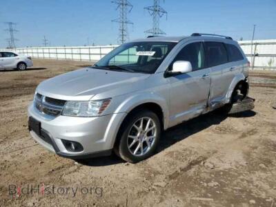 2012 Dodge JOURNEY Crew, серебристый — VIN 3C4PDCDG8CT200031, Copart
