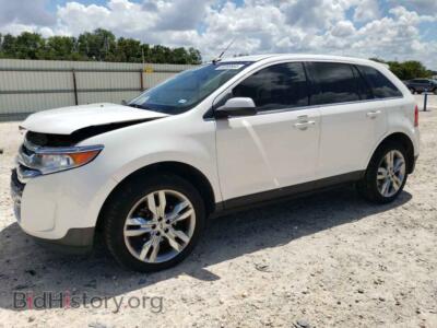 2012 Ford EDGE Limited, белый — VIN 2FMDK3KC3CBA03378, Copart