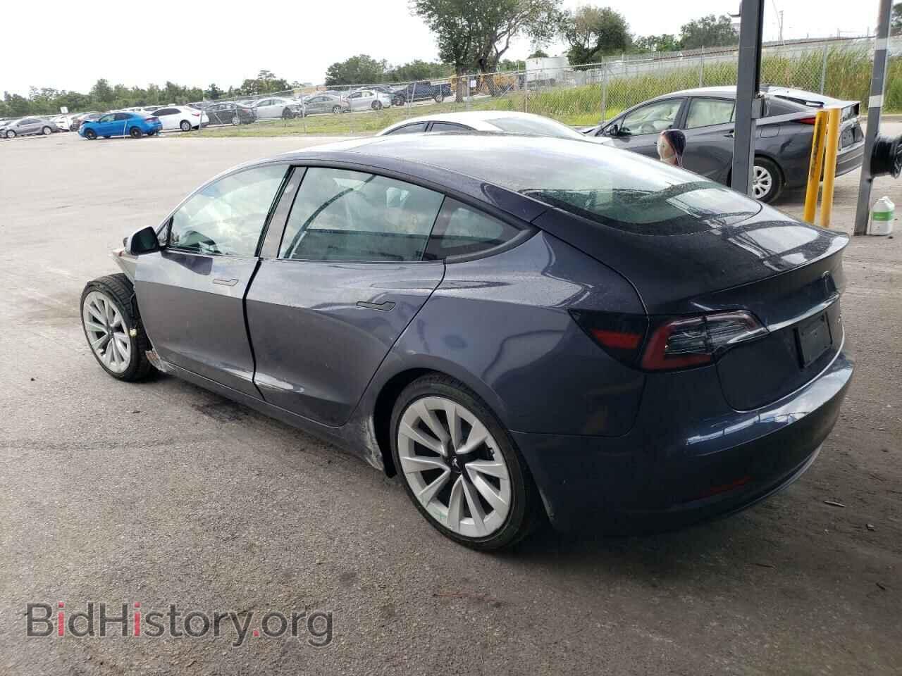 2022 TESLA MODEL 3 - VIN: 5YJ3E1EBXNF186086 - Photo 2