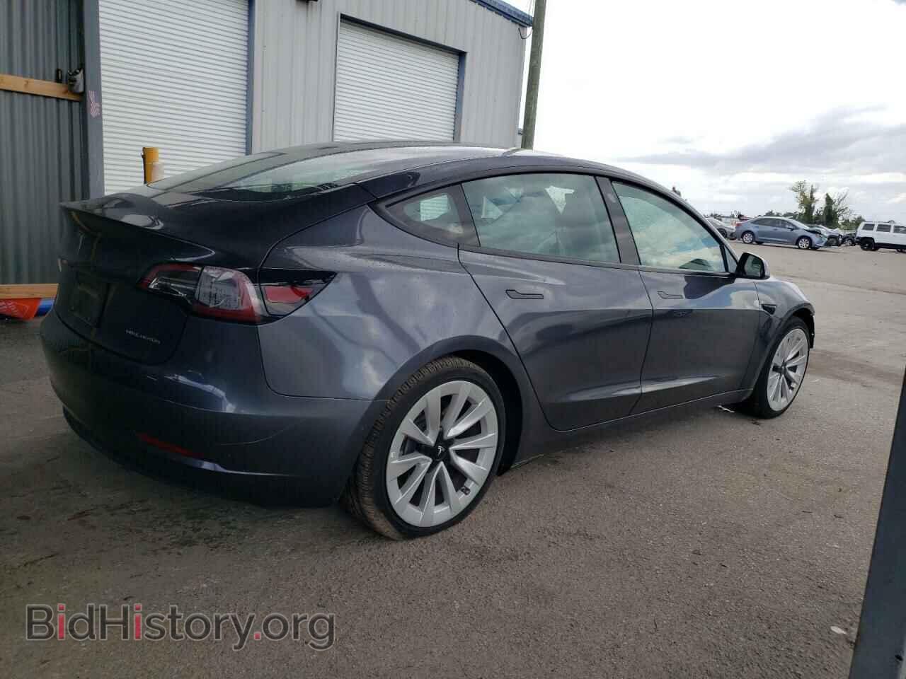 2022 TESLA MODEL 3 - VIN: 5YJ3E1EBXNF186086 - Photo 3