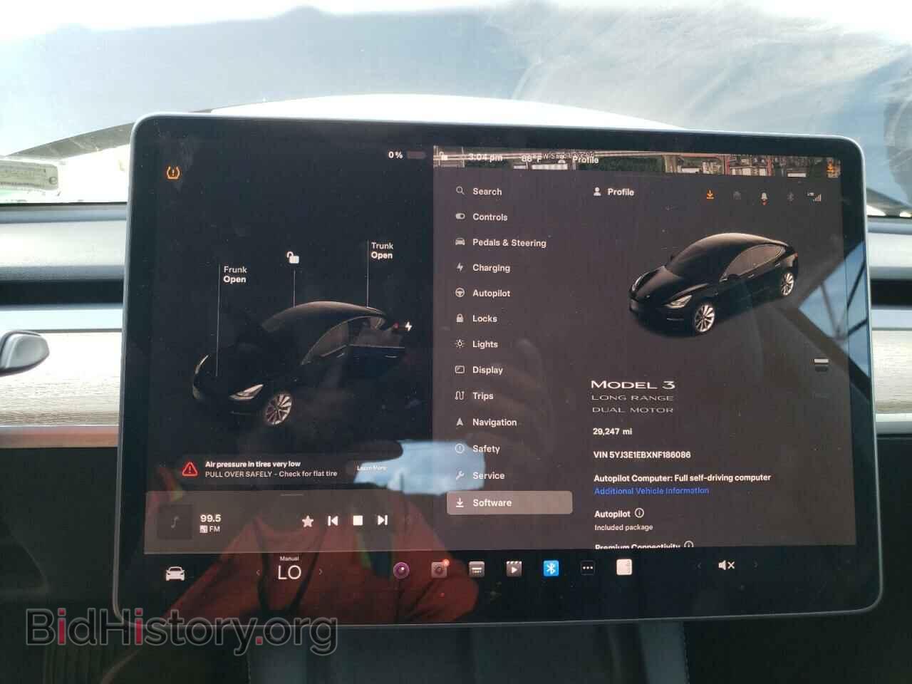 2022 TESLA MODEL 3 - VIN: 5YJ3E1EBXNF186086 - Photo 9
