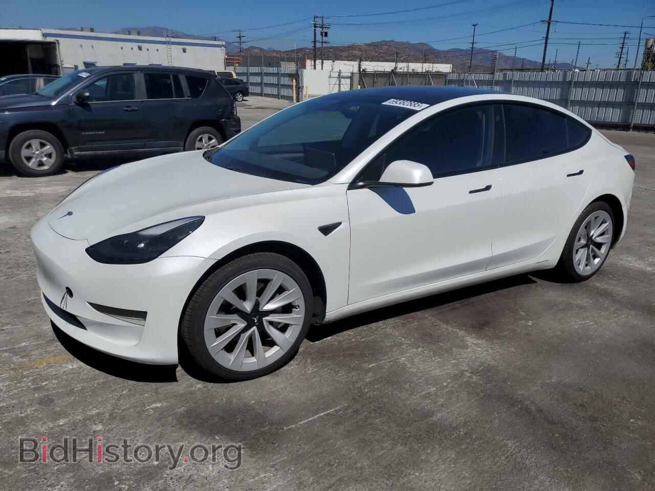 Photo 5YJ3E1EA8MF067233 - TESLA MODEL 3 2021