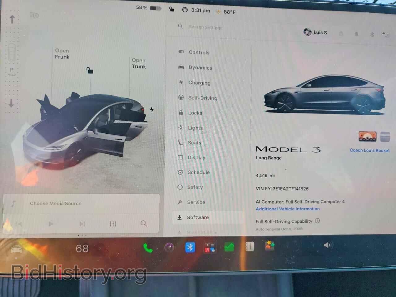 2026 TESLA MODEL 3 - VIN: 5YJ3E1EA2TF141826 - Photo 9