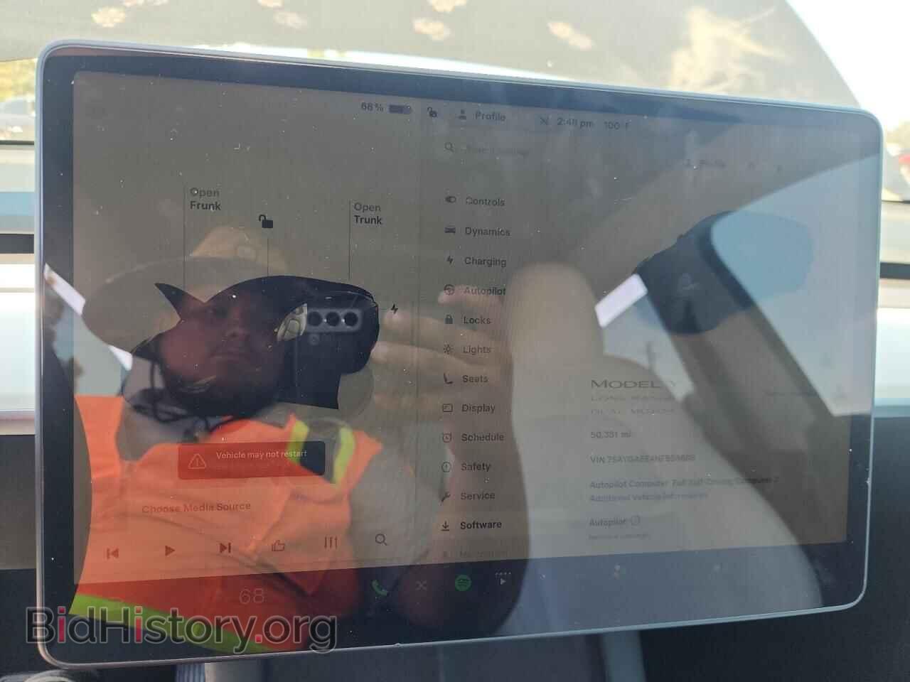 2022 TESLA MODEL Y - VIN: 7SAYGAEE4NF559698 - Фото 9