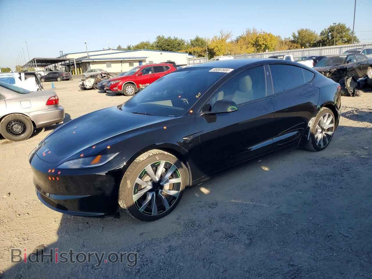 Photo 5YJ3E1EA9RF847555 - TESLA MODEL 3 2024