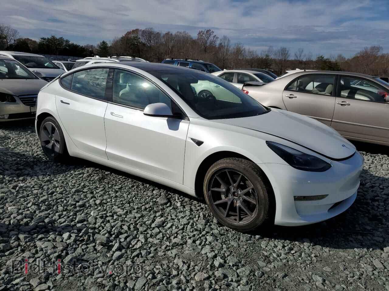 2021 TESLA MODEL 3 - VIN: 5YJ3E1EB6MF917952 - Фото 4