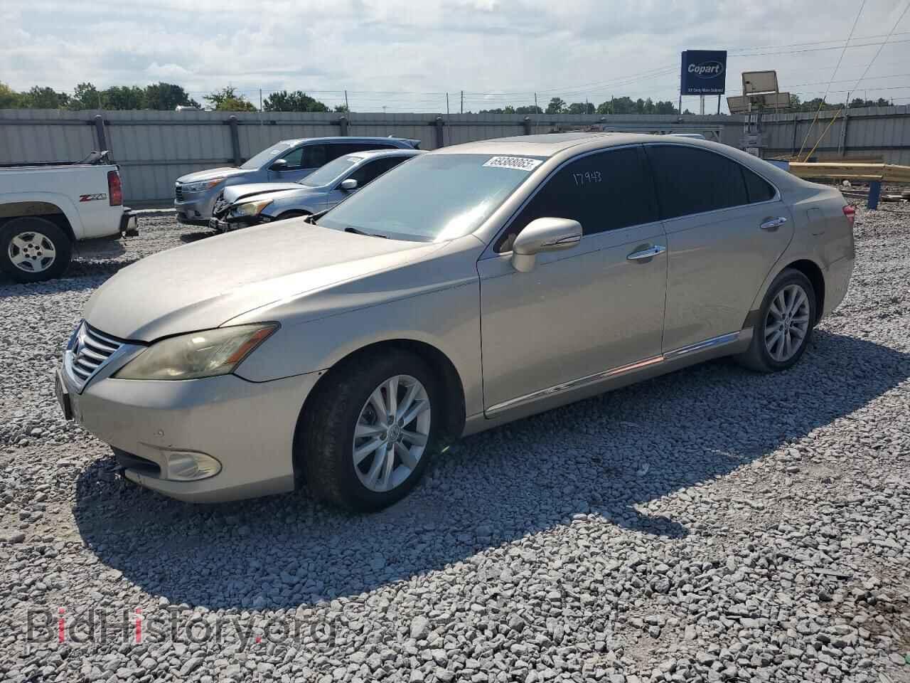 Photo JTHBK1EG9C2472879 - LEXUS ES350 2012