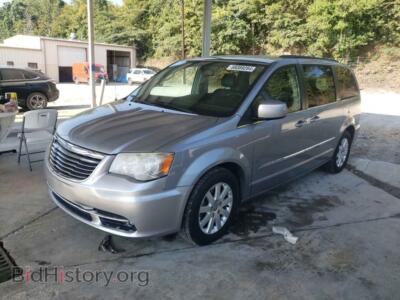 2014 Chrysler MINIVAN Touring, gray — VIN 2C4RC1BGXER444210, Copart