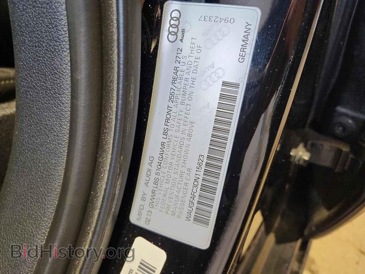 2013 AUDI A6 - VIN: WAUGFAFC3DN115623 - Photo 12