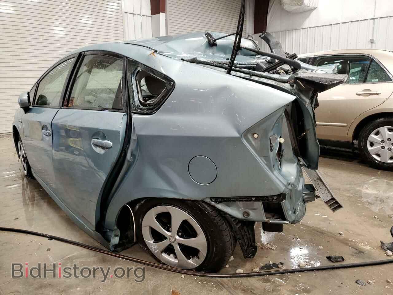 2014 TOYOTA PRIUS - VIN: JTDKN3DU8E1781201 - Фото 2