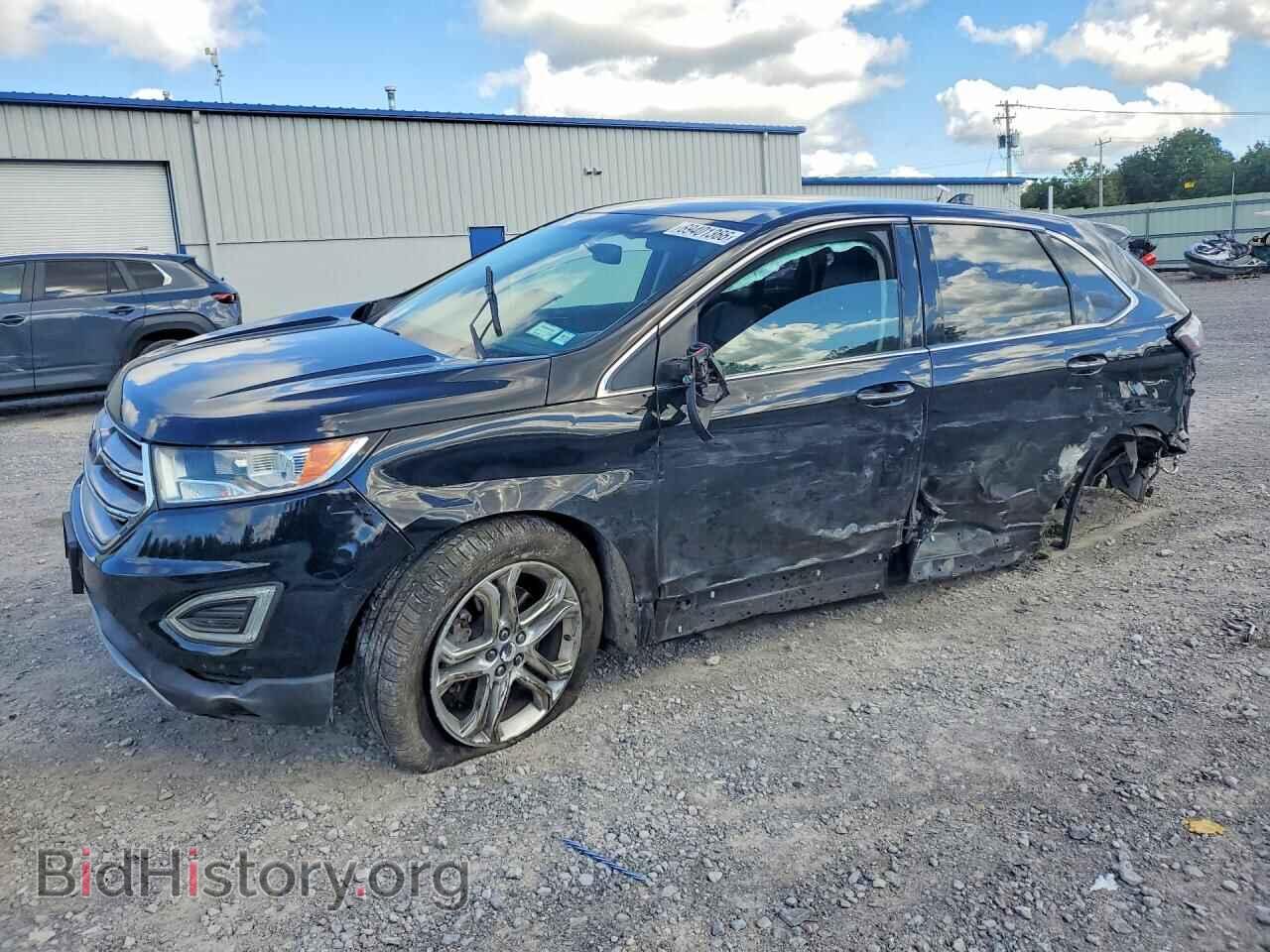 2018 Ford EDGE Titanium (VIN 2FMPK4K94JBB73642) — фото 1 из 14, Copart, повреждение: по всему кузову