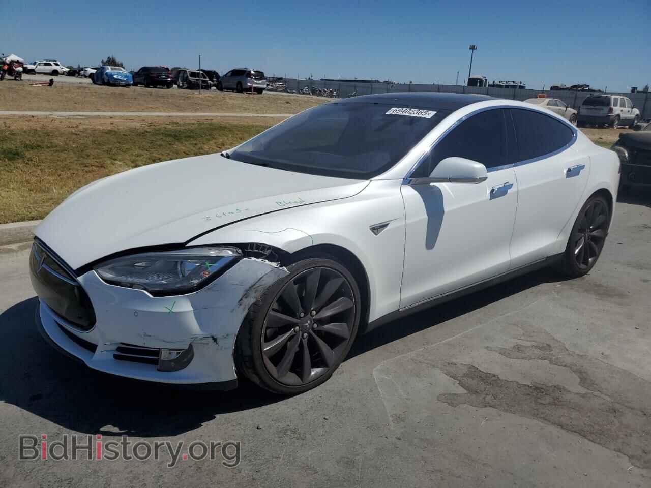 Photo 5YJSA1H15EFP53122 - TESLA MODEL S 2014
