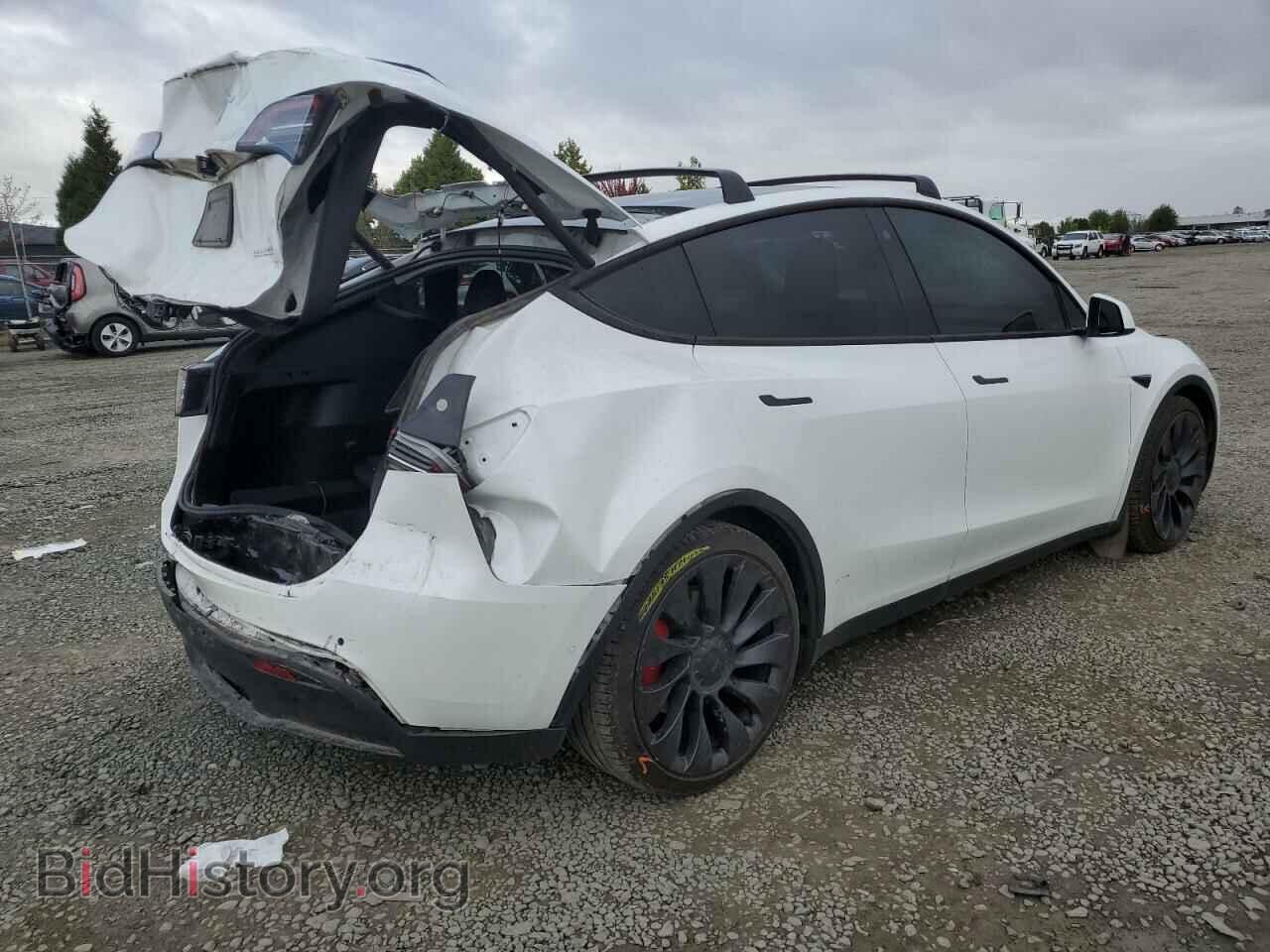 2021 TESLA MODEL Y - VIN: 5YJYGDEF3MF267059 - Фото 3