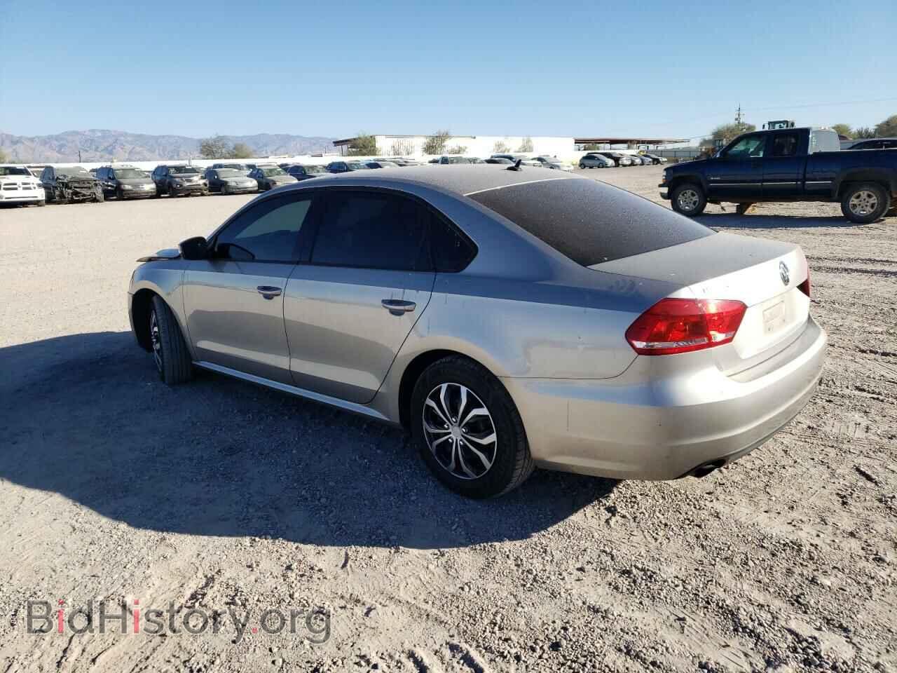 2014 VOLKSWAGEN PASSAT - VIN: 1VWAT7A39EC069253 - Фото 2