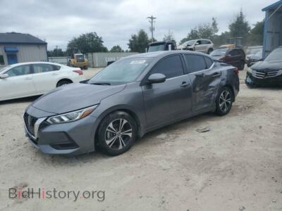 2021 Nissan SENTRA SV, gray — VIN 3N1AB8CV8MY294069, Copart