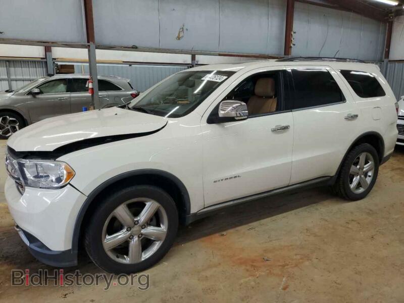 2012 Dodge DURANGO Citadel (VIN 1C4RDJEG6CC242172) — фото 1 из 13, Copart, повреждение: передняя часть