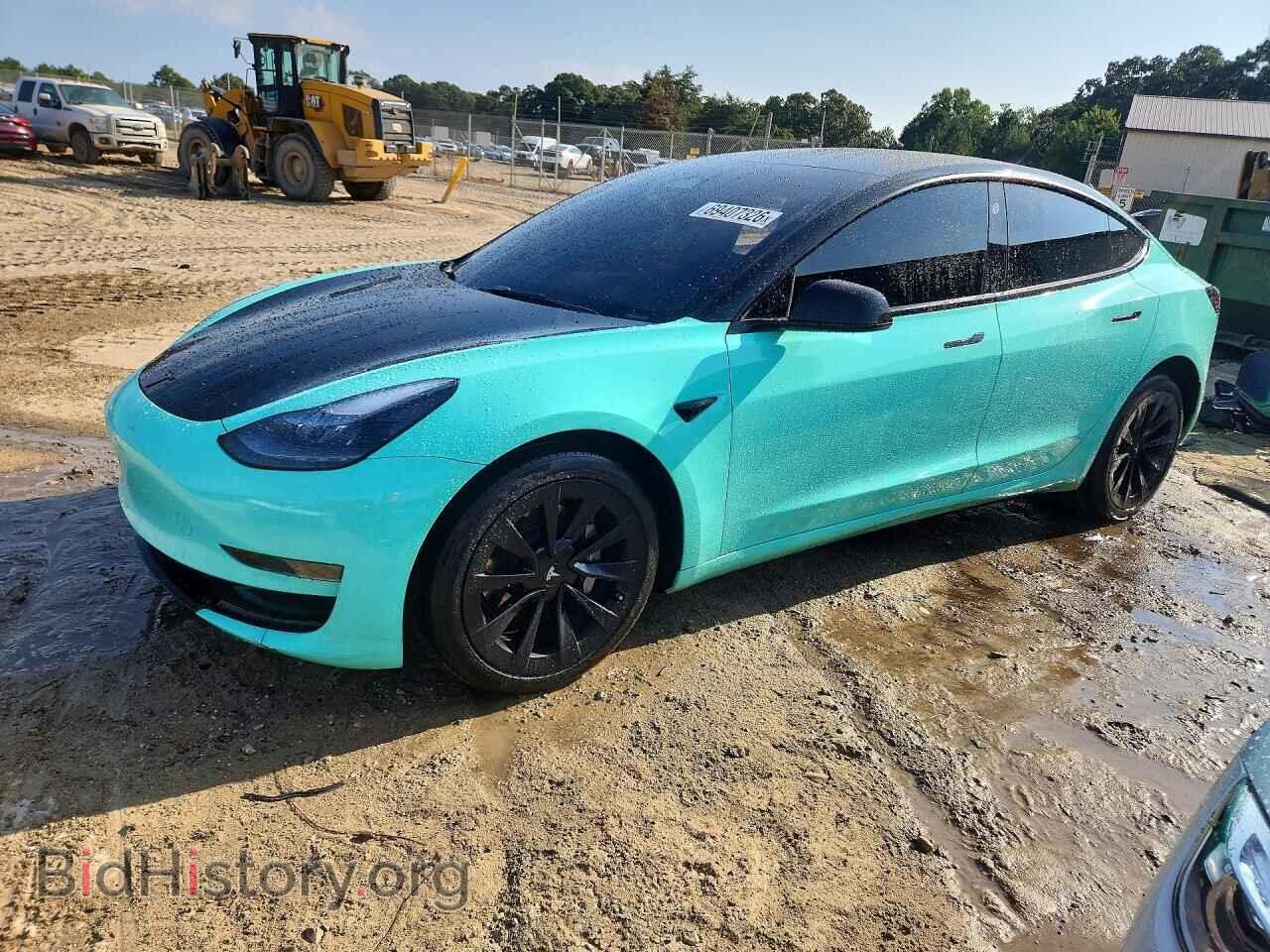 Фотография 5YJ3E1EA4NF340217 - TESLA MODEL 3 2022