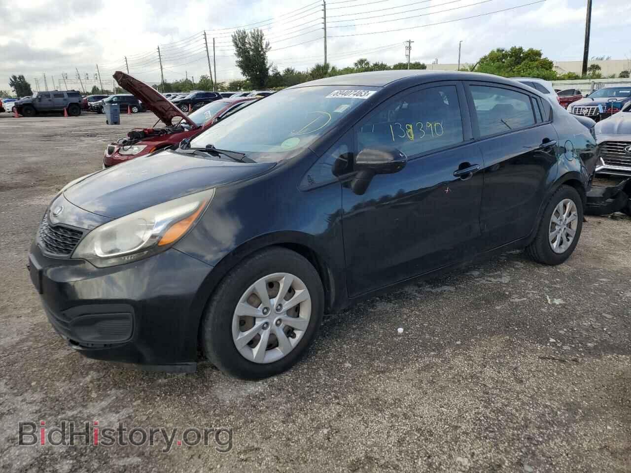 Photo KNADM4A37D6147910 - KIA RIO 2013