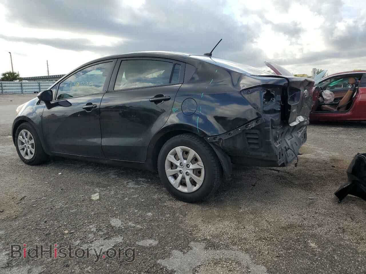 2013 KIA RIO - VIN: KNADM4A37D6147910 - Фото 2