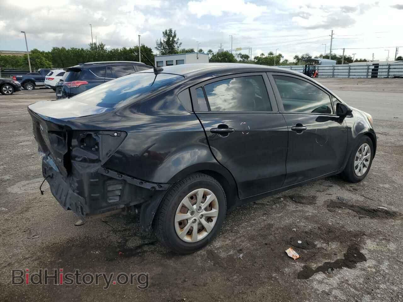 2013 KIA RIO - VIN: KNADM4A37D6147910 - Фото 3