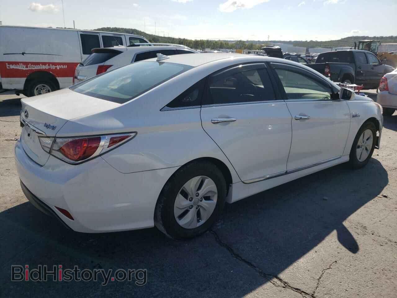 2014 HYUNDAI SONATA - VIN: KMHEC4A45EA108455 - Фото 3