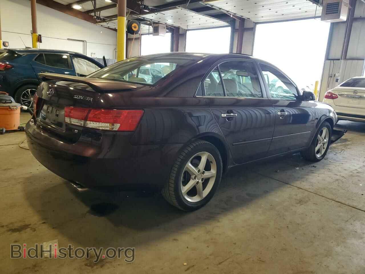 2006 HYUNDAI SONATA - VIN: 5NPEU46F76H026037 - Фото 3