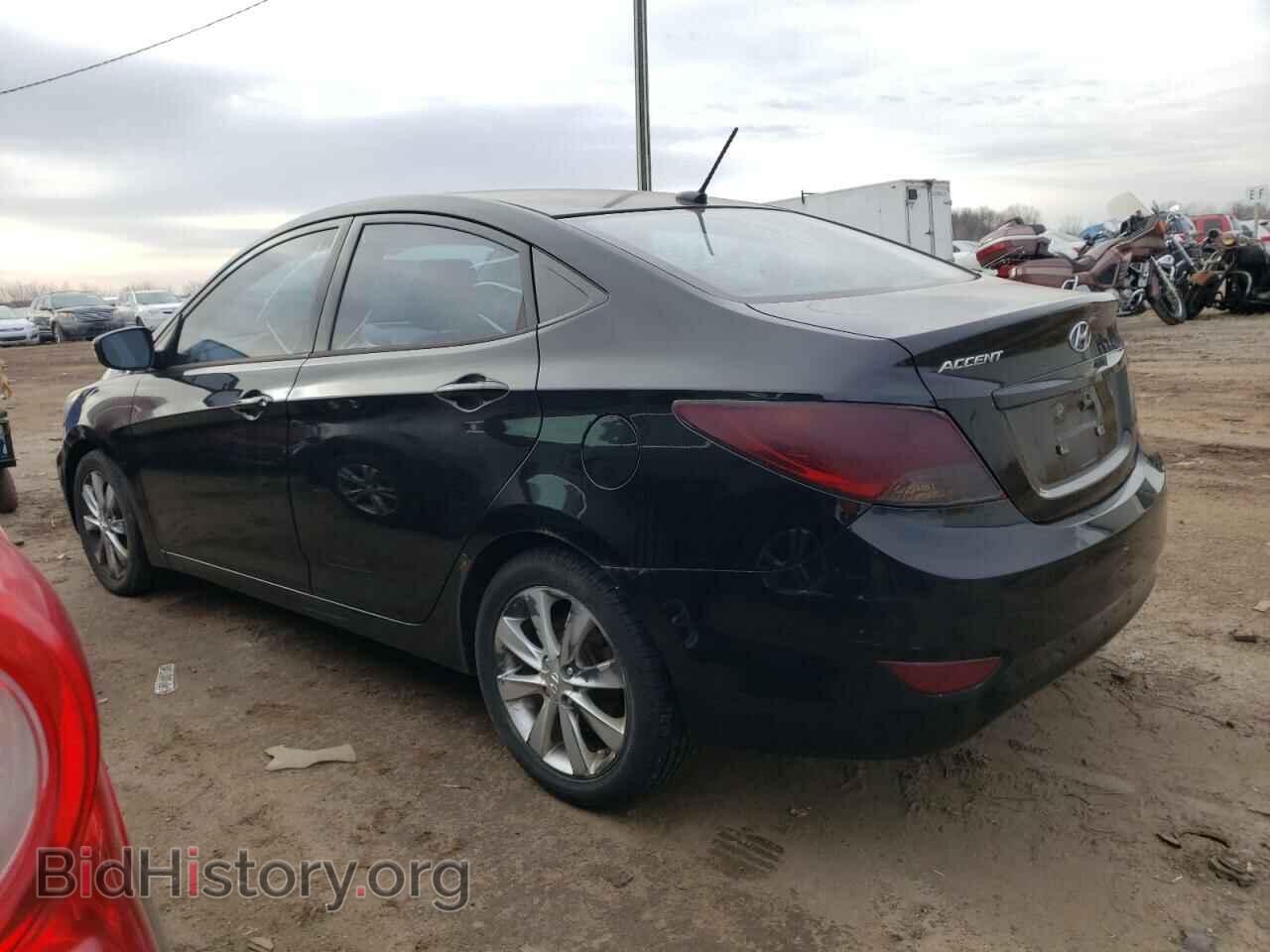2013 HYUNDAI ACCENT - VIN: KMHCU4AE6DU462284 - Фото 2