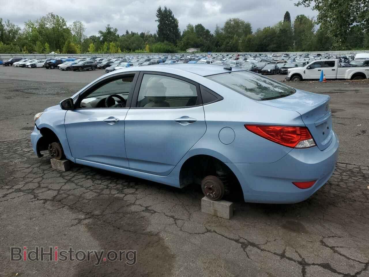 2014 HYUNDAI ACCENT - VIN: KMHCT4AE5EU653814 - Фото 2