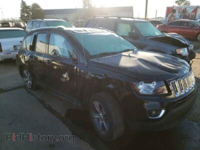 2017 Jeep COMPASS Compass LA, black — VIN 1C4NJDEBXHD137214, Copart