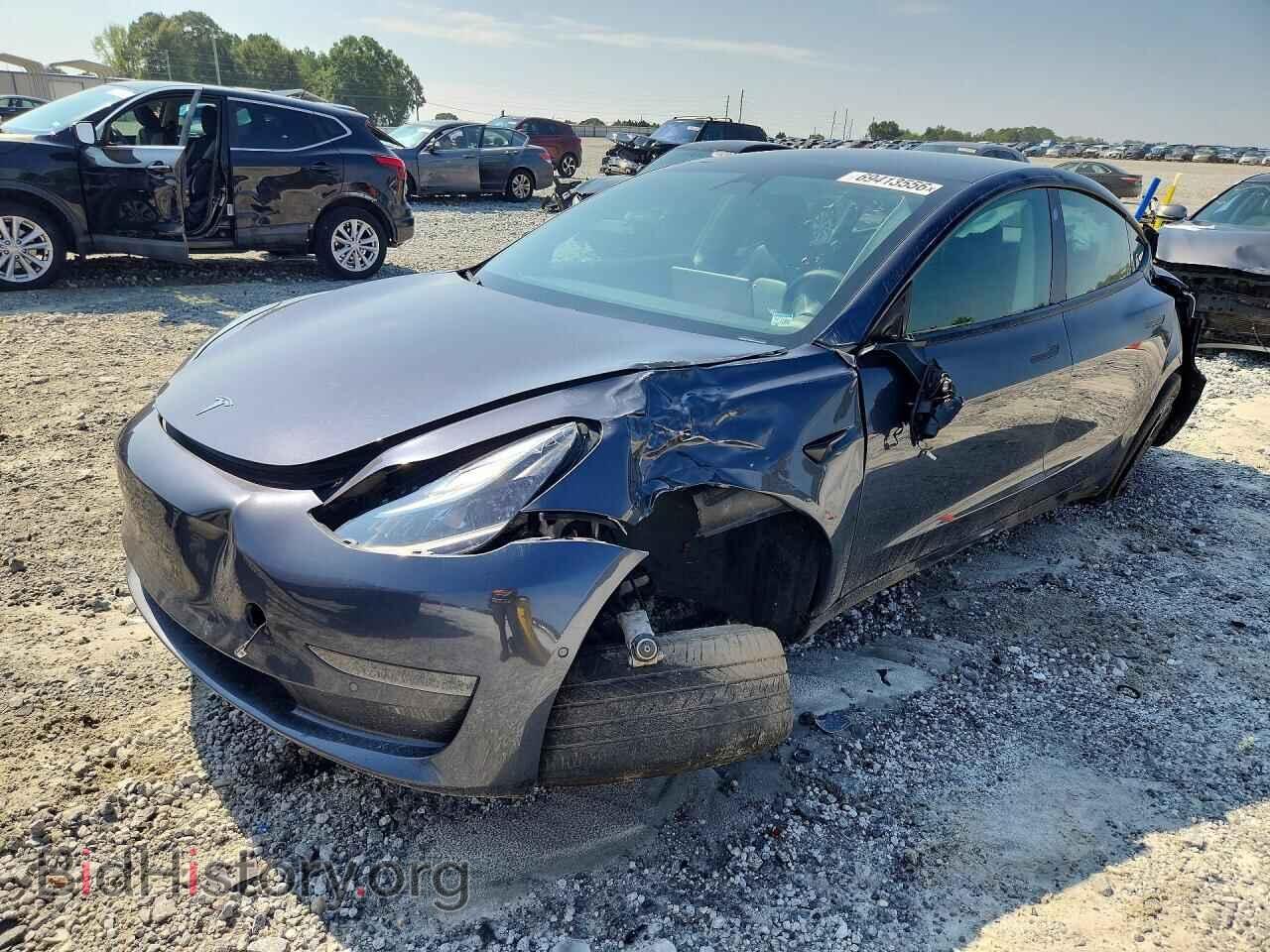 Photo 5YJ3E1EB5MF044100 - TESLA MODEL 3 2021
