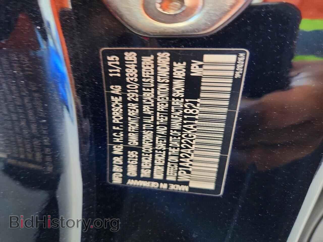2016 PORSCHE CAYENNE - VIN: WP1AA2A22GKA11821 - Photo 13