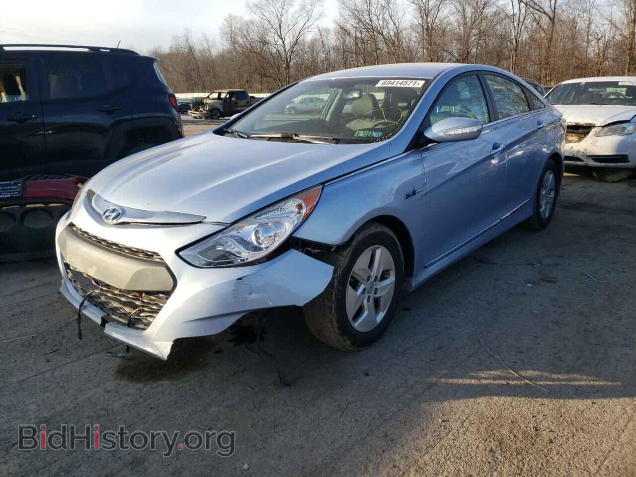 2012 HYUNDAI SONATA - VIN: KMHEC4A45CA036556 - Фото 2