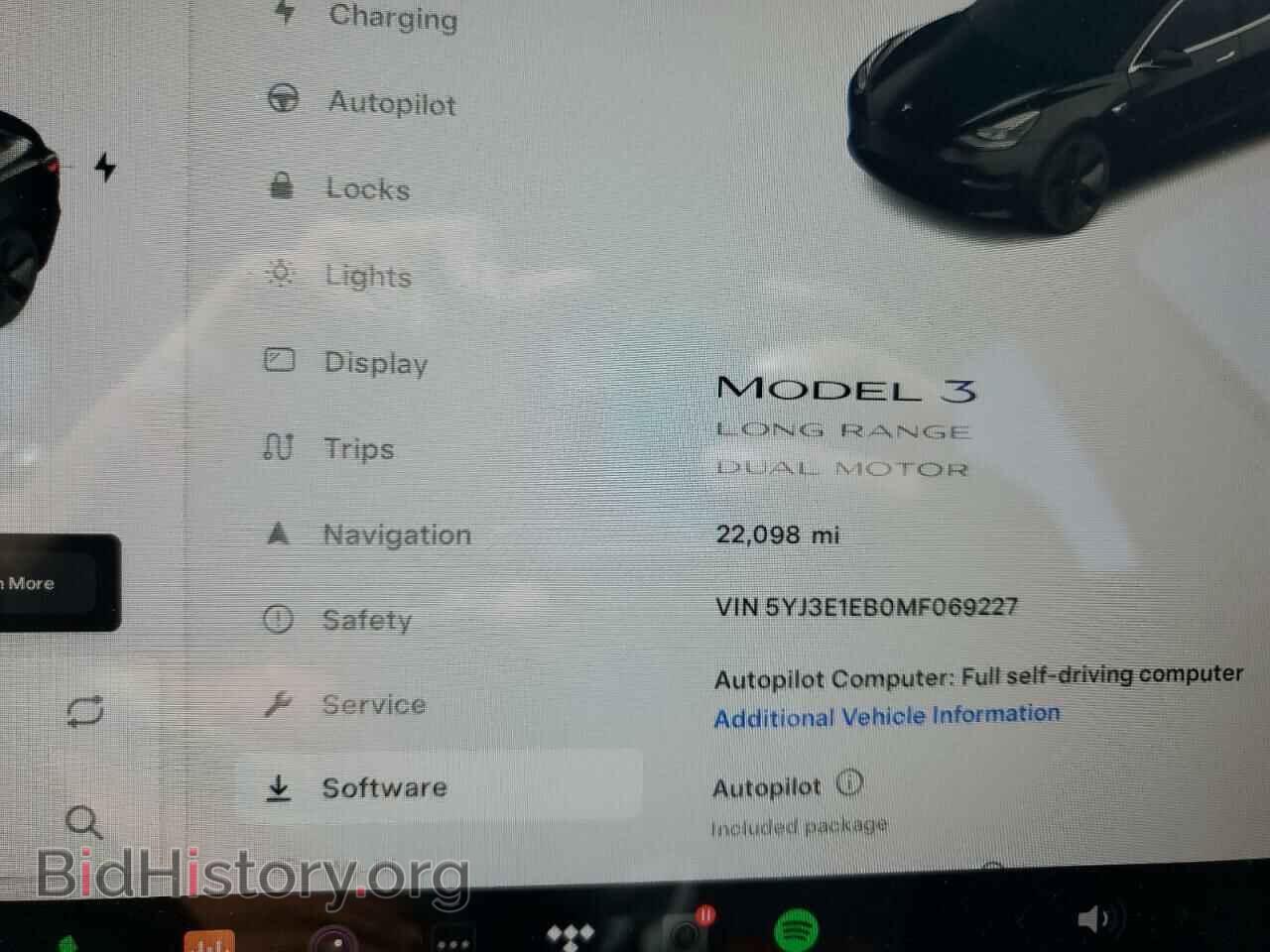 2021 TESLA MODEL 3 - VIN: 5YJ3E1EB0MF069227 - Photo 9