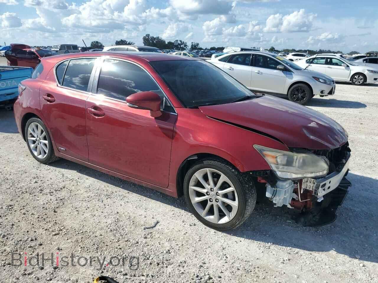 2012 LEXUS CT 200 - VIN: JTHKD5BH6C2074107 - Фото 4