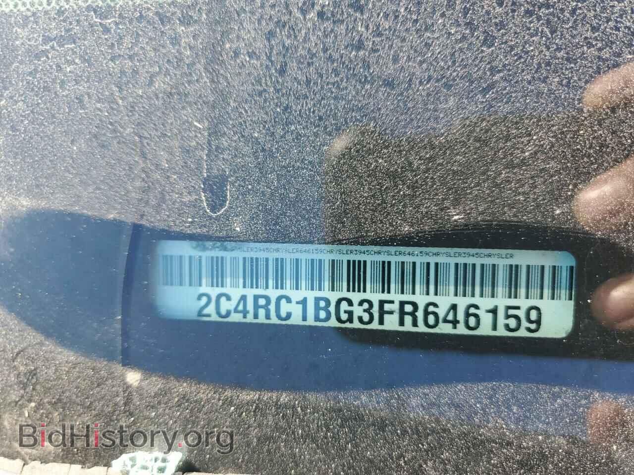 2015 CHRYSLER MINIVAN - VIN: 2C4RC1BG3FR646159 - Фото 14