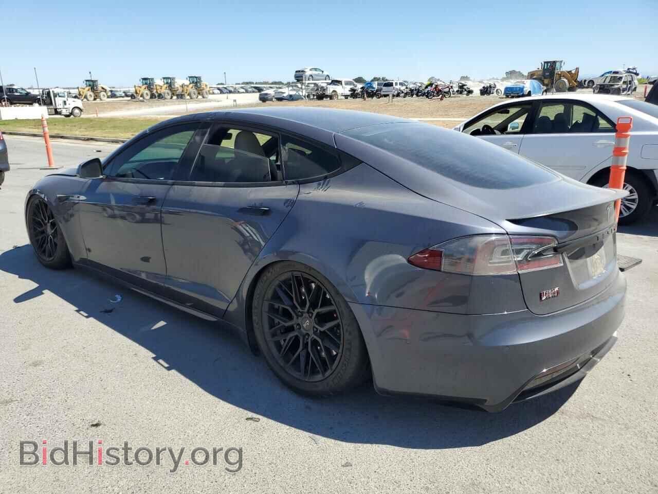 2021 TESLA MODEL S - VIN: 5YJSA1E67MF447425 - Фото 2
