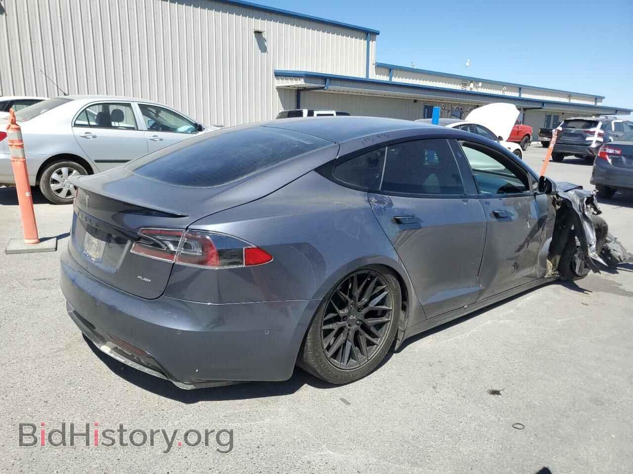 2021 TESLA MODEL S - VIN: 5YJSA1E67MF447425 - Фото 3