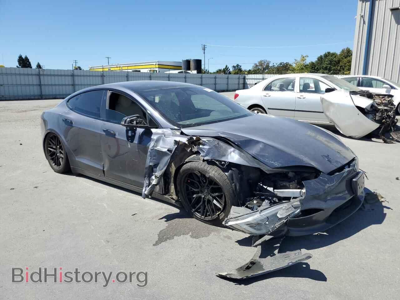 2021 TESLA MODEL S - VIN: 5YJSA1E67MF447425 - Фото 4