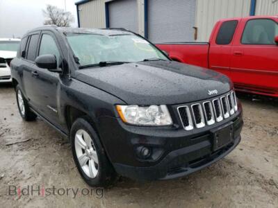 2012 Jeep COMPASS Compass LA, черный — VIN 1C4NJDEB5CD655143, Copart