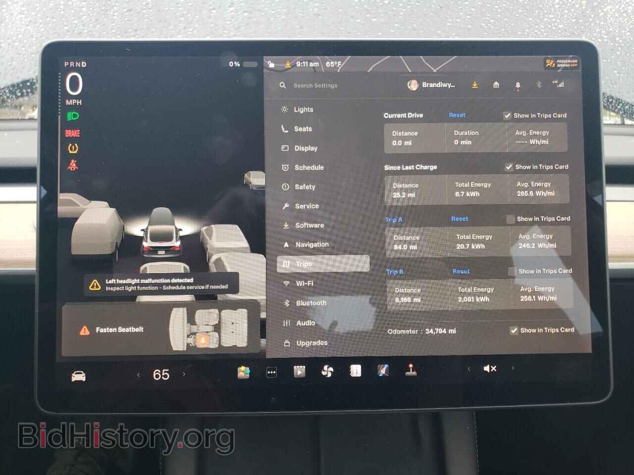 2021 TESLA MODEL 3 - VIN: 5YJ3E1EB3MF059436 - Photo 9