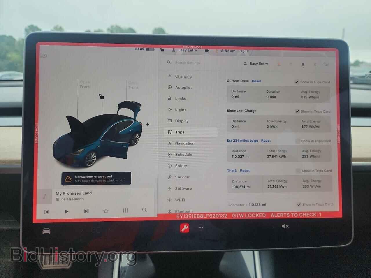 2020 TESLA MODEL 3 - VIN: 5YJ3E1EB8LF620132 - Photo 9