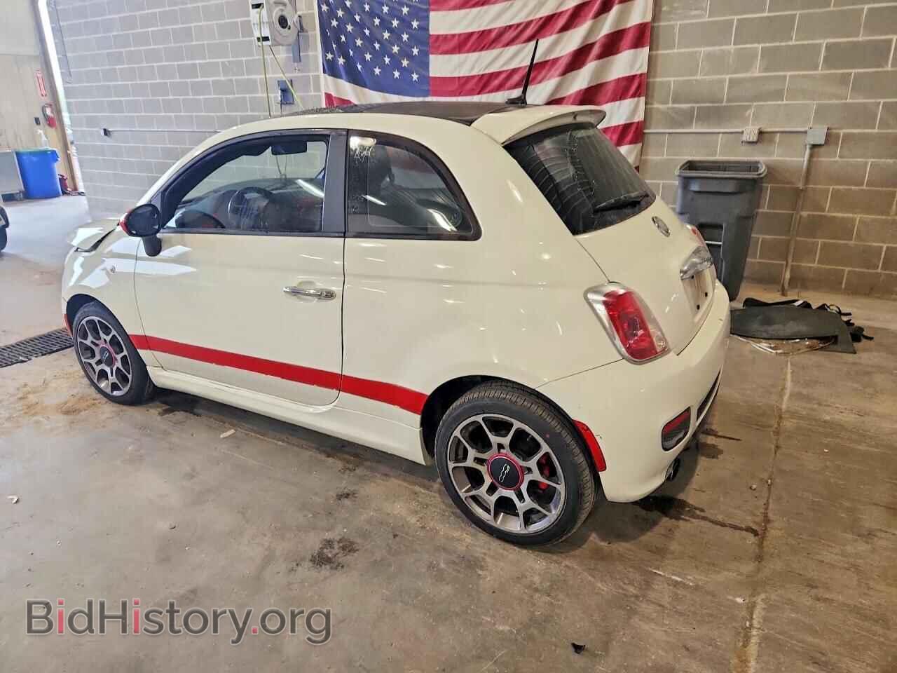 2012 FIAT 500 - VIN: 3C3CFFBR0CT116529 - Фото 2