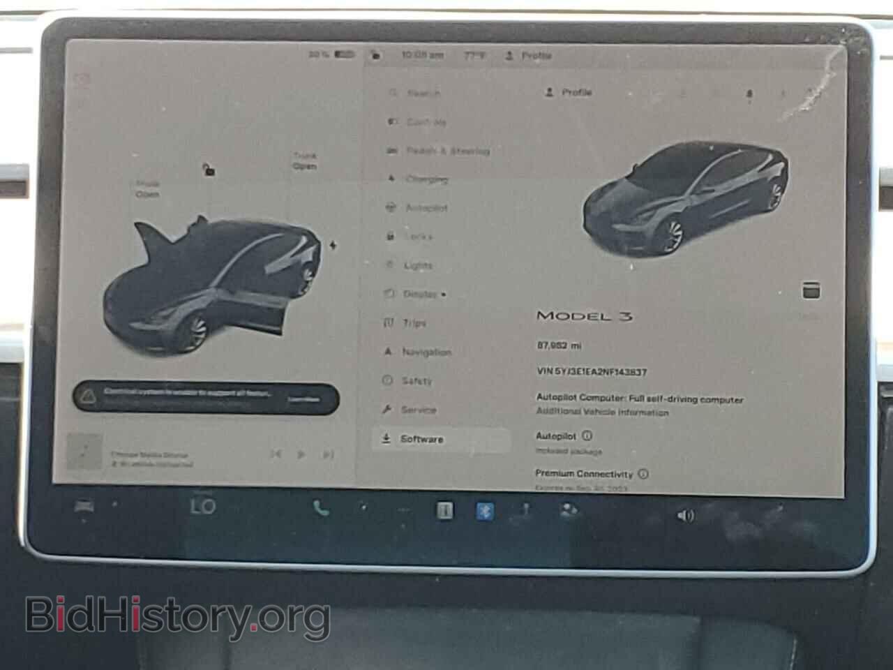 2022 TESLA MODEL 3 - VIN: 5YJ3E1EA2NF143837 - Photo 9