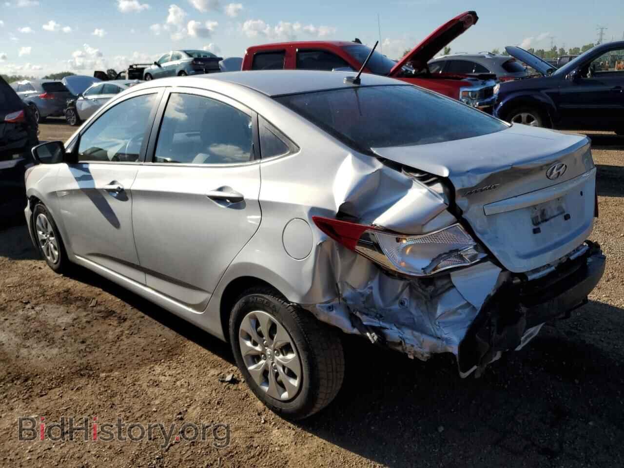 2016 HYUNDAI ACCENT - VIN: KMHCT4AE2GU952115 - Фото 2