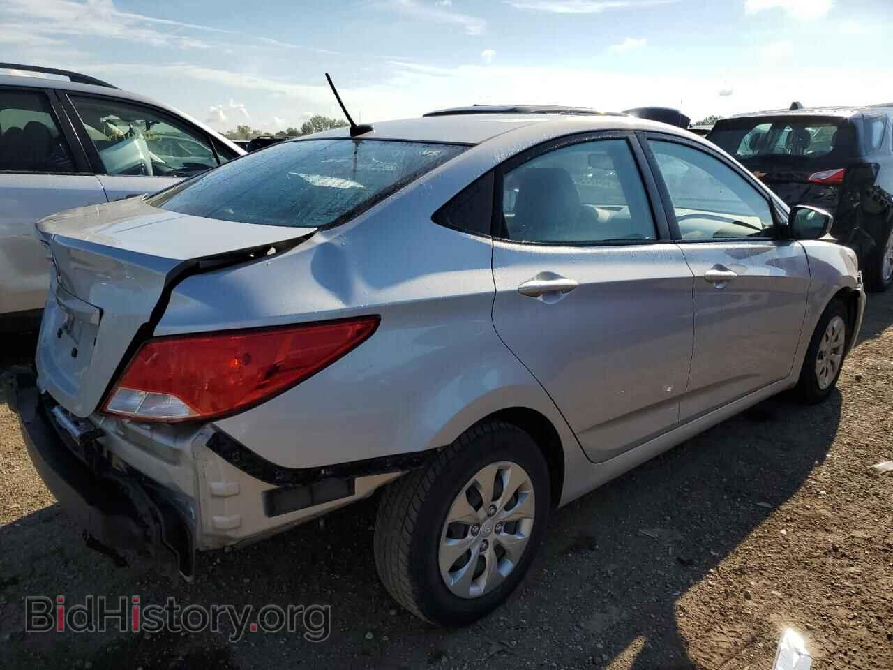 2016 HYUNDAI ACCENT - VIN: KMHCT4AE2GU952115 - Фото 3