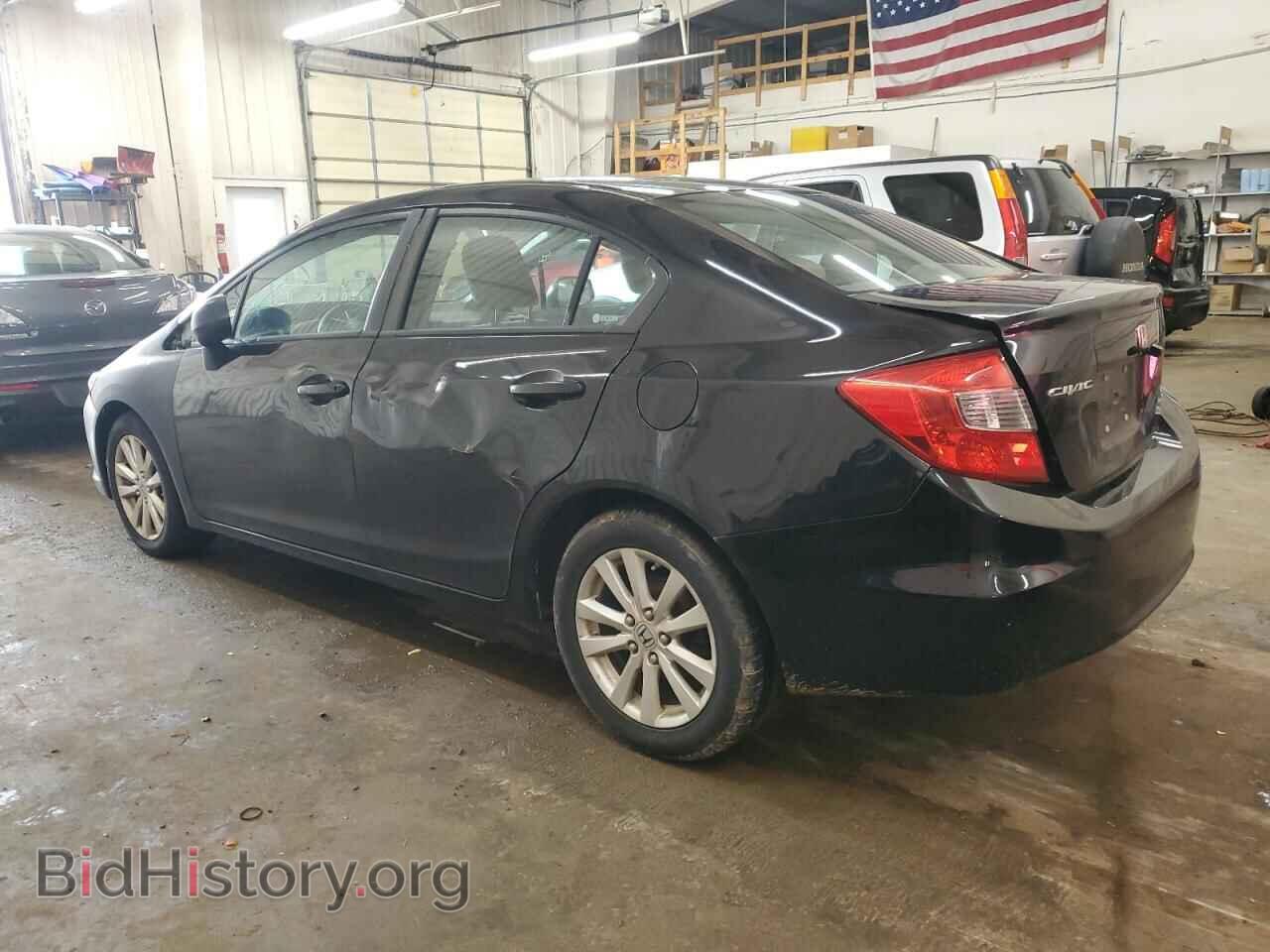 2012 HONDA CIVIC - VIN: 2HGFB2F83CH308343 - Фото 2