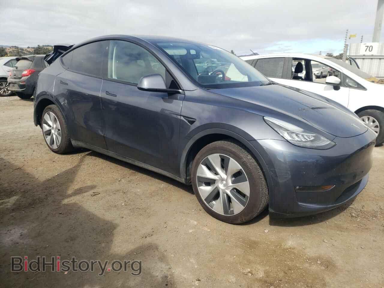 2022 TESLA MODEL Y - VIN: 7SAYGDEE0NF383430 - Фото 4